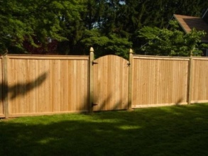 Деревянный забор сплошной 12 метров фото в Хотьково