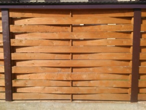 Деревянный забор плетёнка 12 метров фото в Хотьково